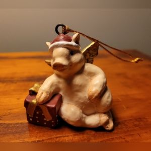 Ornament-Pig with Wings